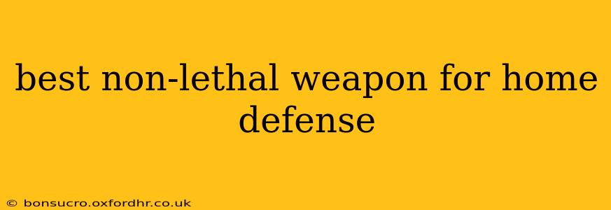 best non-lethal weapon for home defense