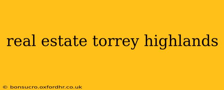 real estate torrey highlands