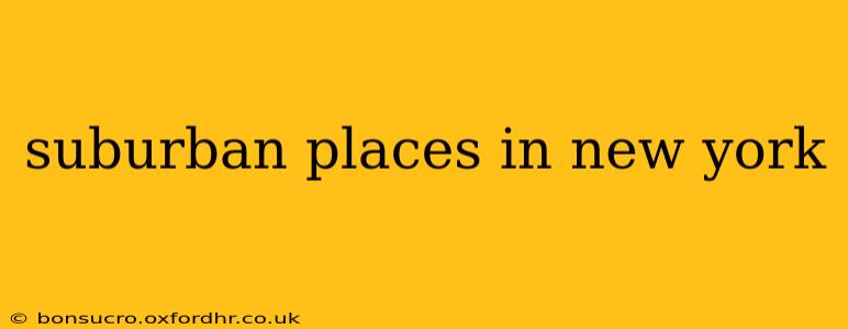 suburban places in new york